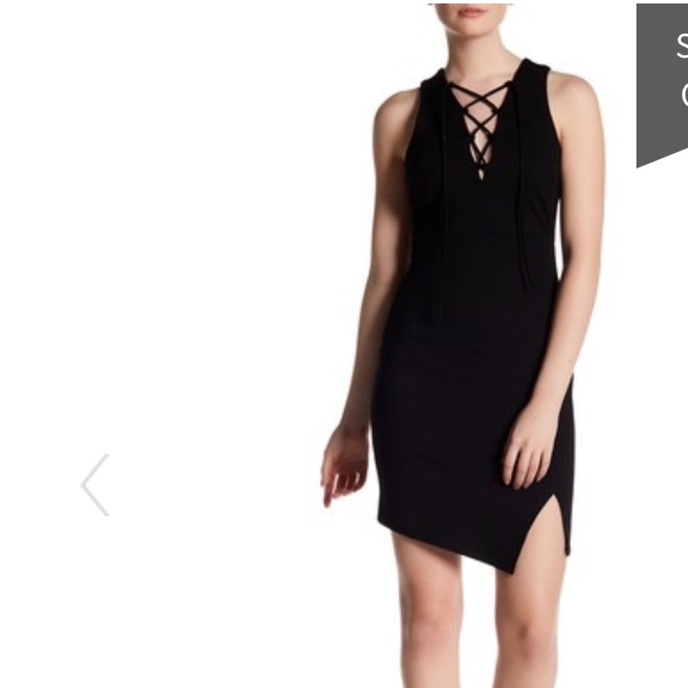 Soprano lattice bodycon dress
